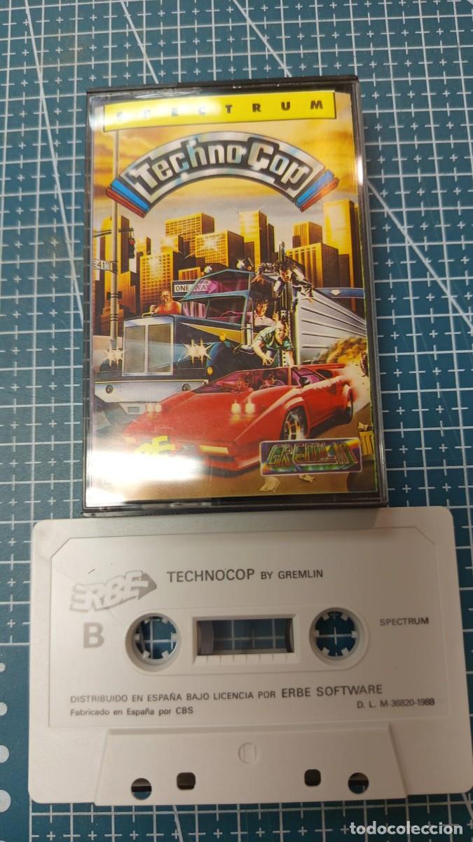 Videojuegos y consolas: JUEGO SPECTRUM TECHNO COP - Foto 1