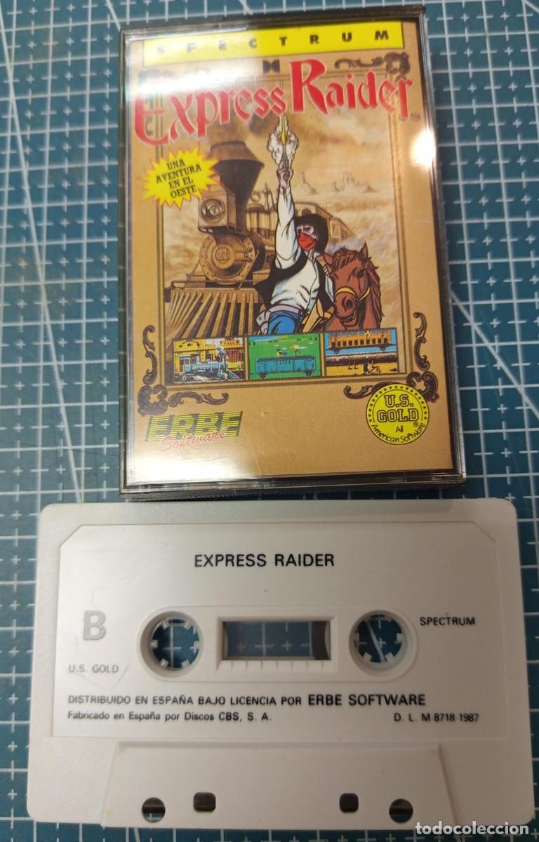 Videojuegos y consolas: JUEGO SPECTRUM EXPRESS RAIDER - Foto 1