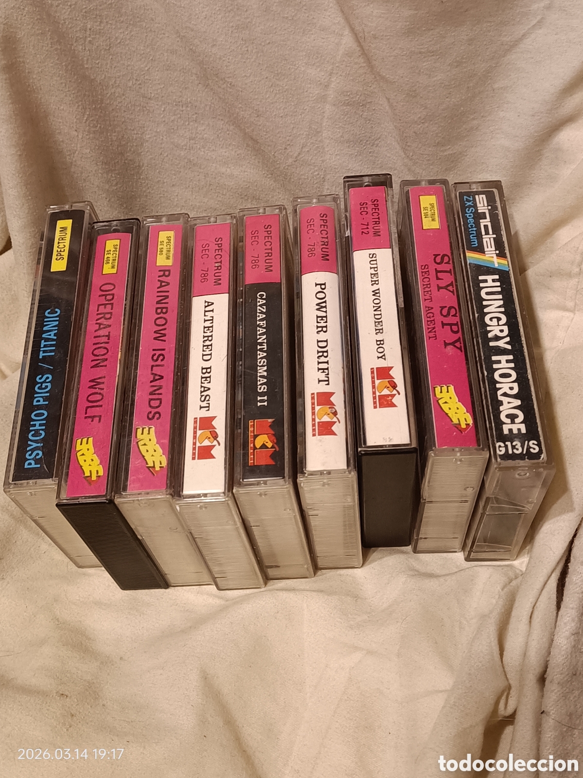 Video Games and Consoles: lote 15 cintas spectrum