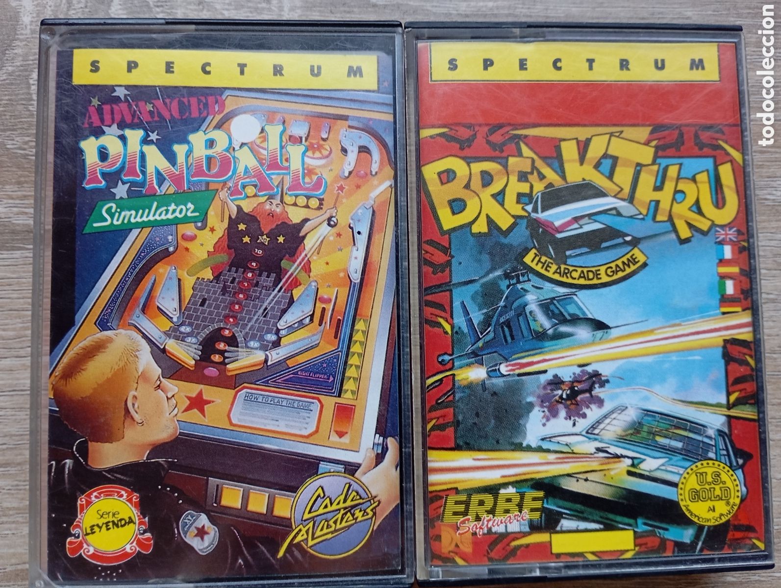 Videojuegos y Consolas: Pinball Simulator y Breakthru Spectrum