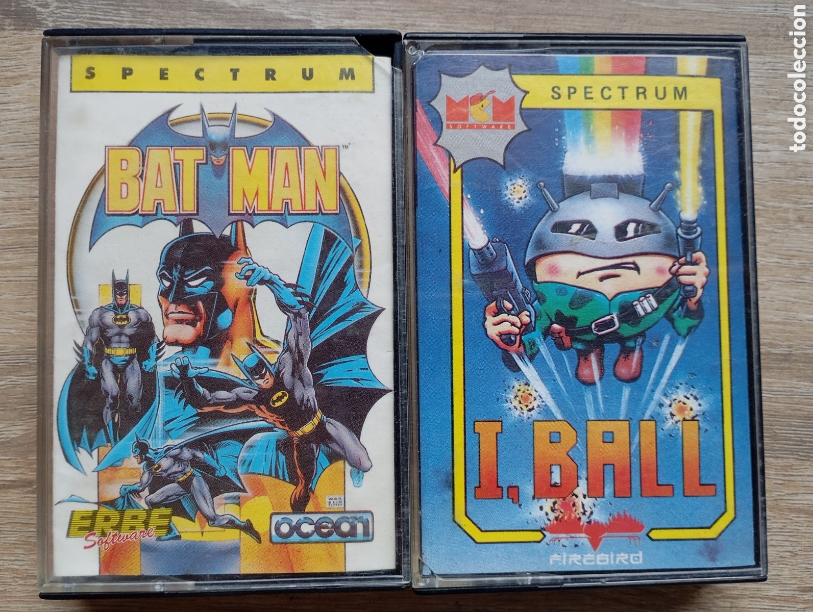 Videojuegos y Consolas: Bat Man y I Ball Spectrum