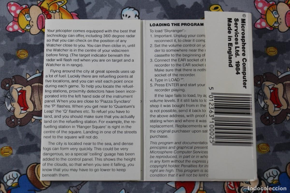 Videojuegos y consolas: SPECTRUM MICROSPHERE SKYRANGER SKY RANGER EN INGLES - Foto 3