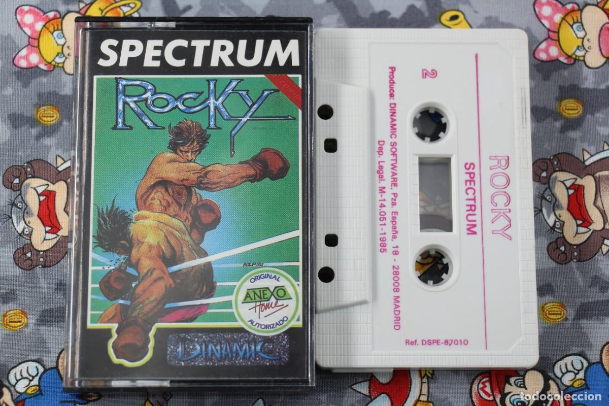 Videojuegos y consolas: SPECTRUM DINAMIC ROCKY EN ESPA&Ntilde;OL - Foto 1
