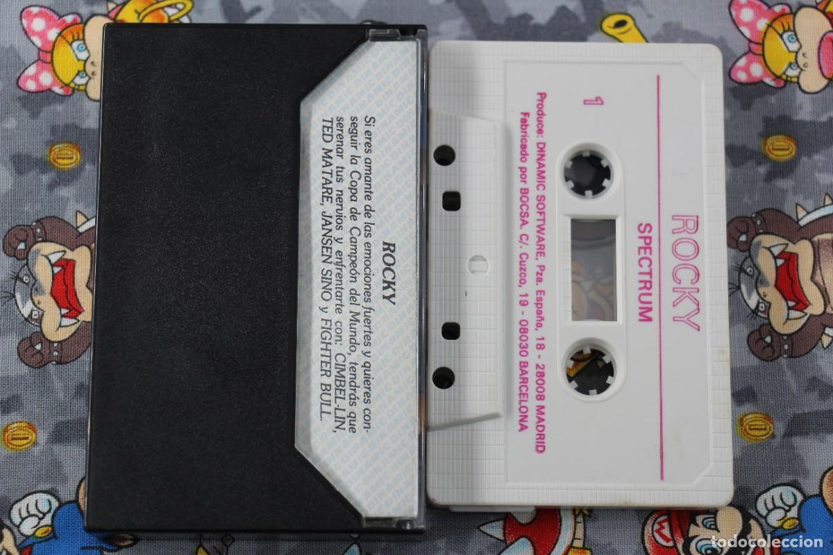 Videojuegos y consolas: SPECTRUM DINAMIC ROCKY EN ESPA&Ntilde;OL - Foto 2