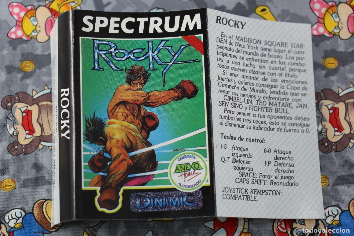 Videojuegos y consolas: SPECTRUM DINAMIC ROCKY EN ESPA&Ntilde;OL - Foto 3