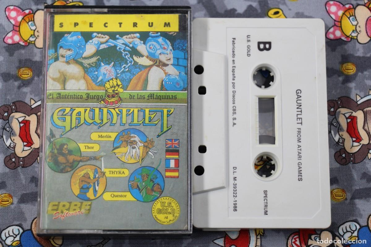 Videojuegos y consolas: SPECTRUM ERBE GAUNTLET EN ESPA&Ntilde;OL - Foto 1