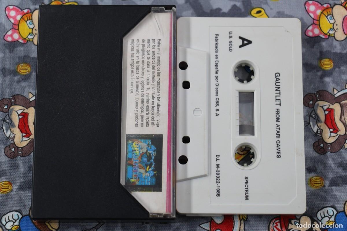Videojuegos y consolas: SPECTRUM ERBE GAUNTLET EN ESPA&Ntilde;OL - Foto 2