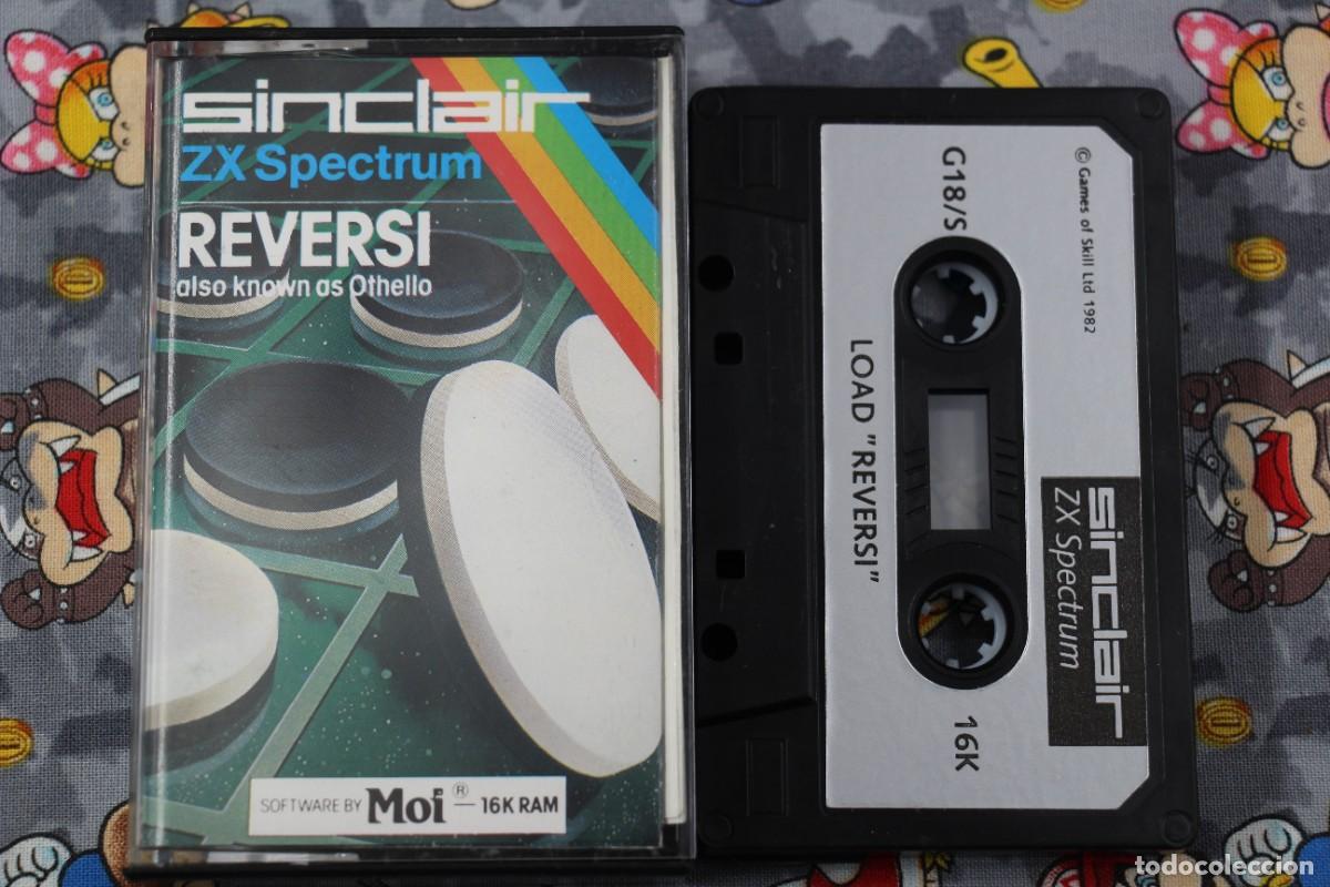 Videojuegos y consolas: SPECTRUM REVERSI ALSO KNOWN AS OTHELLO EN ESPA&Ntilde;OL - Foto 1