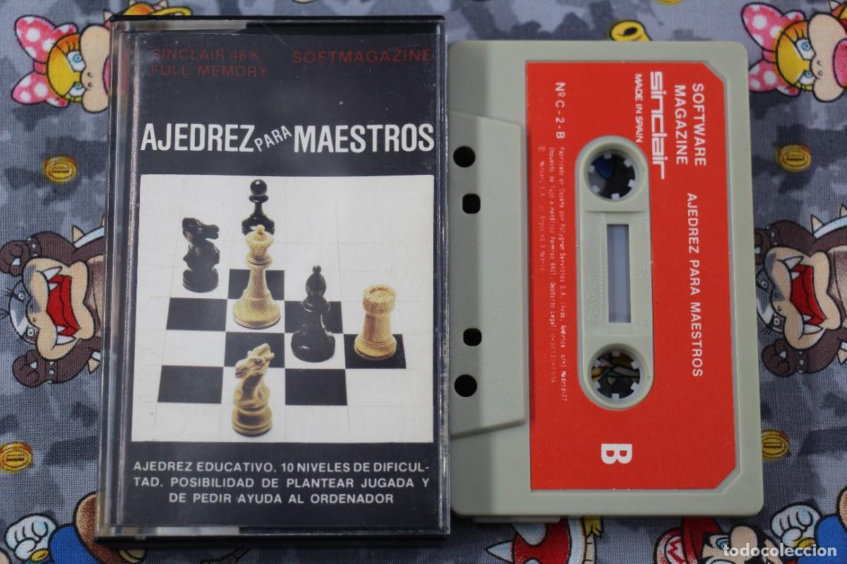 Videojuegos y consolas: SPECTRUM AJEDREZ PARA MAESTROS EN ESPA&Ntilde;OL - Foto 1