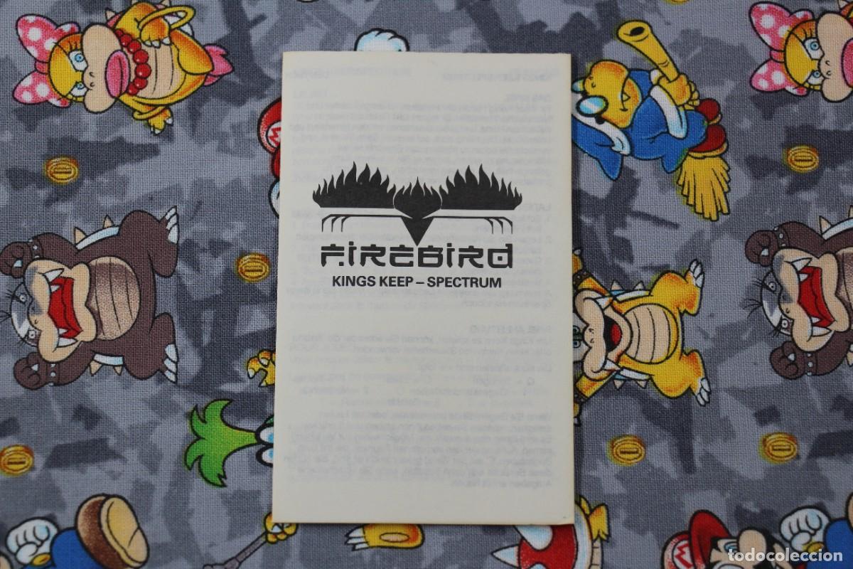 Videojuegos y consolas: SPECTRUM FIREBIRD KINGS KEEP EN ESPA&Ntilde;OL - Foto 3