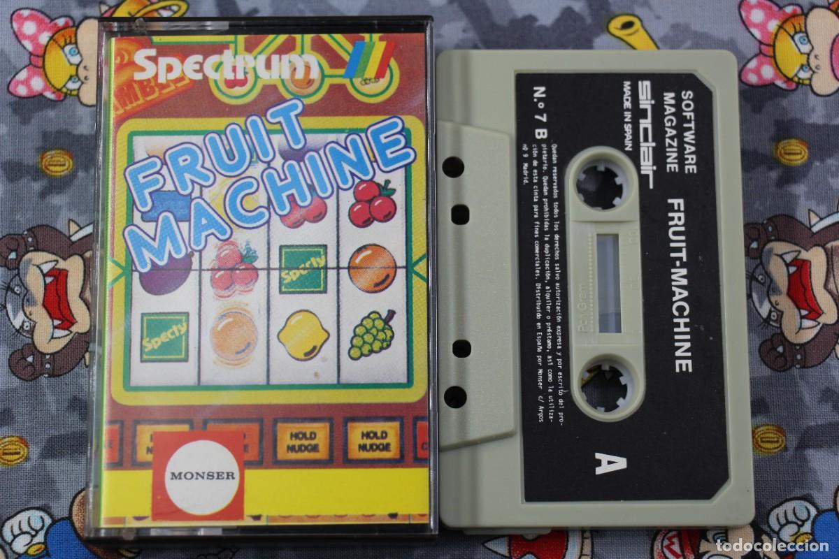 Videojuegos y consolas: SPECTRUM SOFTWARE MAGAZINE 7B FRUIT MACHINE EN ESPA&Ntilde;OL - Foto 1