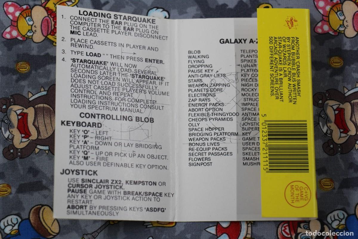 Videojuegos y consolas: SPECTRUM BUBBLE BUS STARQUAKE EN INGLES - Foto 3