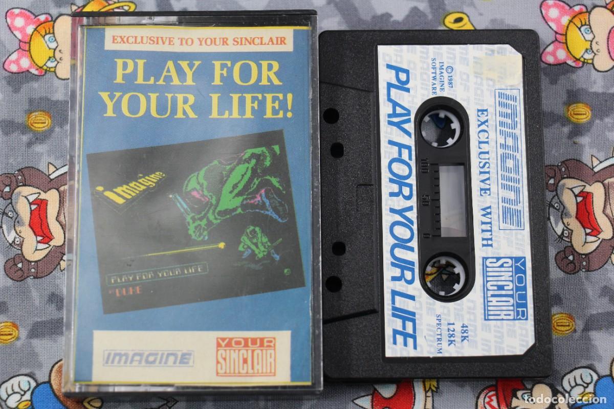 Videojuegos y consolas: SPECTRUM PLAY FOR YOUR LIFE EN INGLES - Foto 1