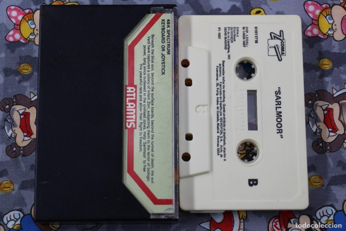 Videojuegos y consolas: SPECTRUM ZAFIRO SOFTWARE SARLMOOR EN INGLES - Foto 2