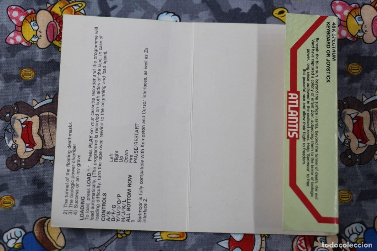 Videojuegos y consolas: SPECTRUM ZAFIRO SOFTWARE SARLMOOR EN INGLES - Foto 3