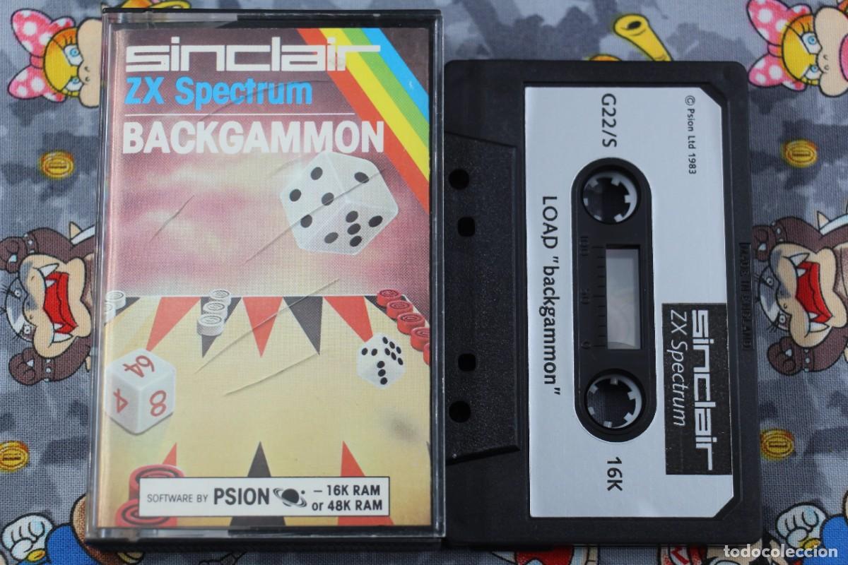 Videojuegos y consolas: SPECTRUM BACKGAMMON EN INGLES - Foto 1