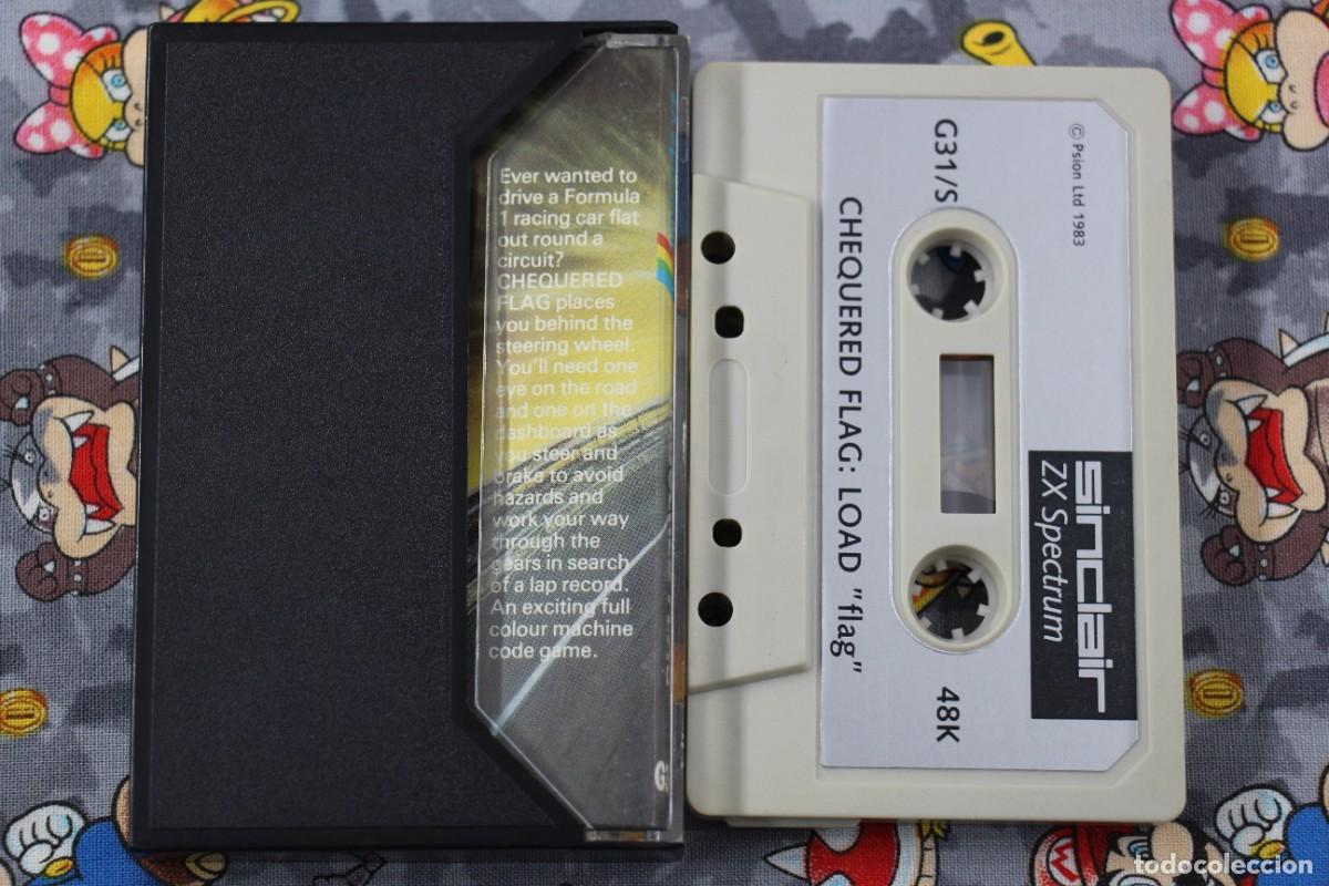 Videojuegos y consolas: SPECTRUM CHEQUERED FLAG EN INGLES - Foto 2