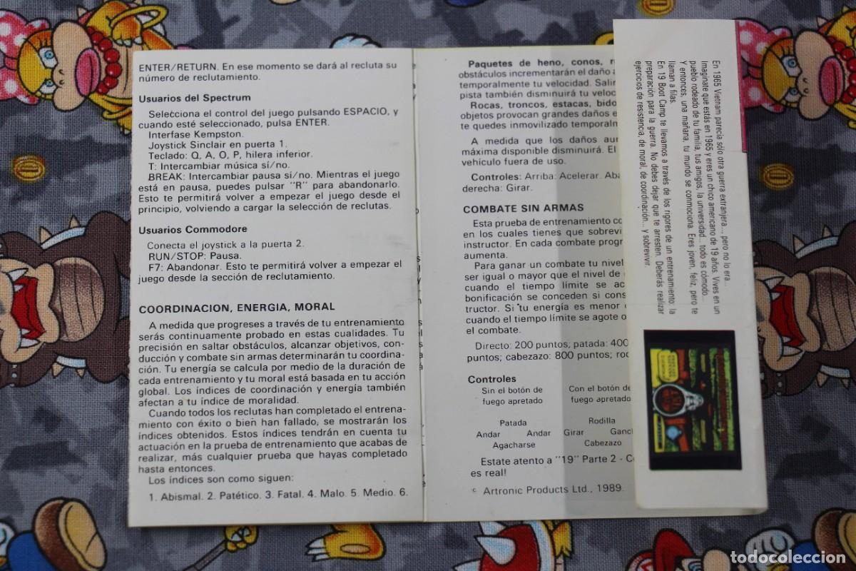 Videojuegos y consolas: SPECTRUM MCM 19 BOOT CAMP EN ESPA&Ntilde;OL - Foto 3