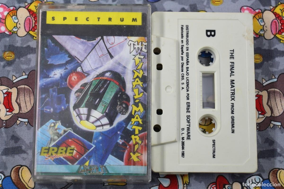 Videojuegos y consolas: SPECTRUM ERBE THE FINAL-MATRIX EN ESPA&Ntilde;OL - Foto 1
