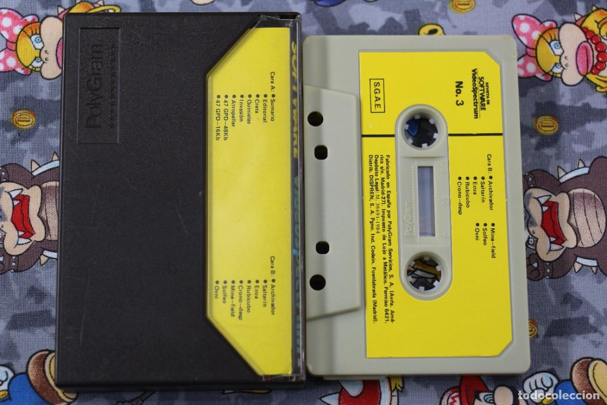 Videojuegos y consolas: SPECTRUM VIDEOSPECTRUM N&ordm;.3 15 PROGRAMAS EN ESPA&Ntilde;OL - Foto 2