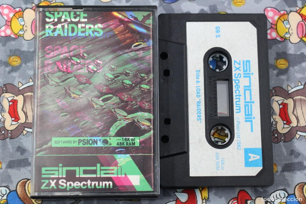 Videojuegos y consolas: SPECTRUM SPACE RAIDERS CON ERROR DE IMPRESI&Oacute;N EN INGL&Eacute;S - Foto 1