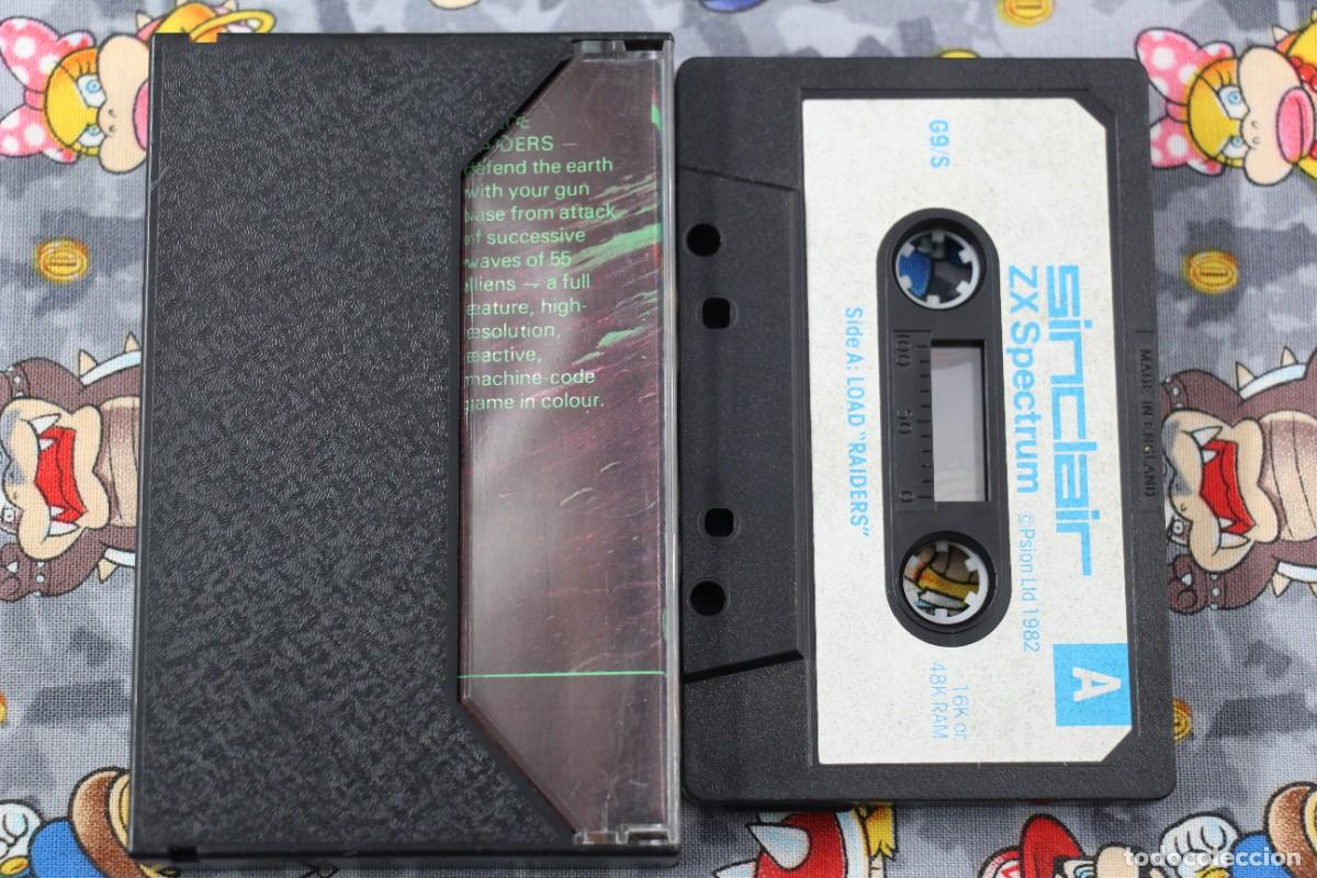 Videojuegos y consolas: SPECTRUM SPACE RAIDERS CON ERROR DE IMPRESI&Oacute;N EN INGL&Eacute;S - Foto 2