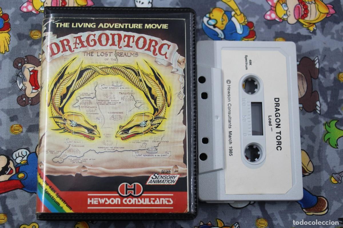 Videojuegos y consolas: SPECTRUM ESTUCHE DRAGONTORC EN INGLES - Foto 1