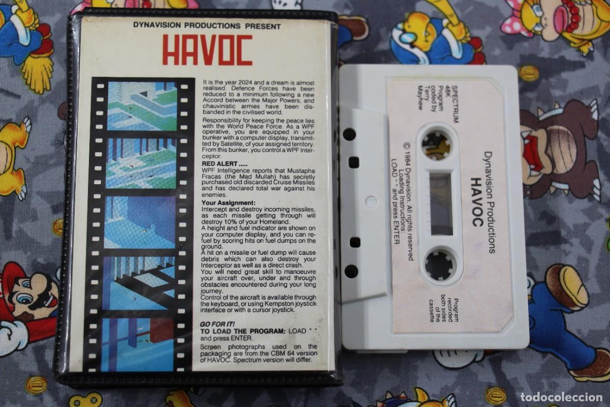 Videojuegos y consolas: SPECTRUM ESTUCHE DYNAVISION HAVOC EN INGLES - Foto 2