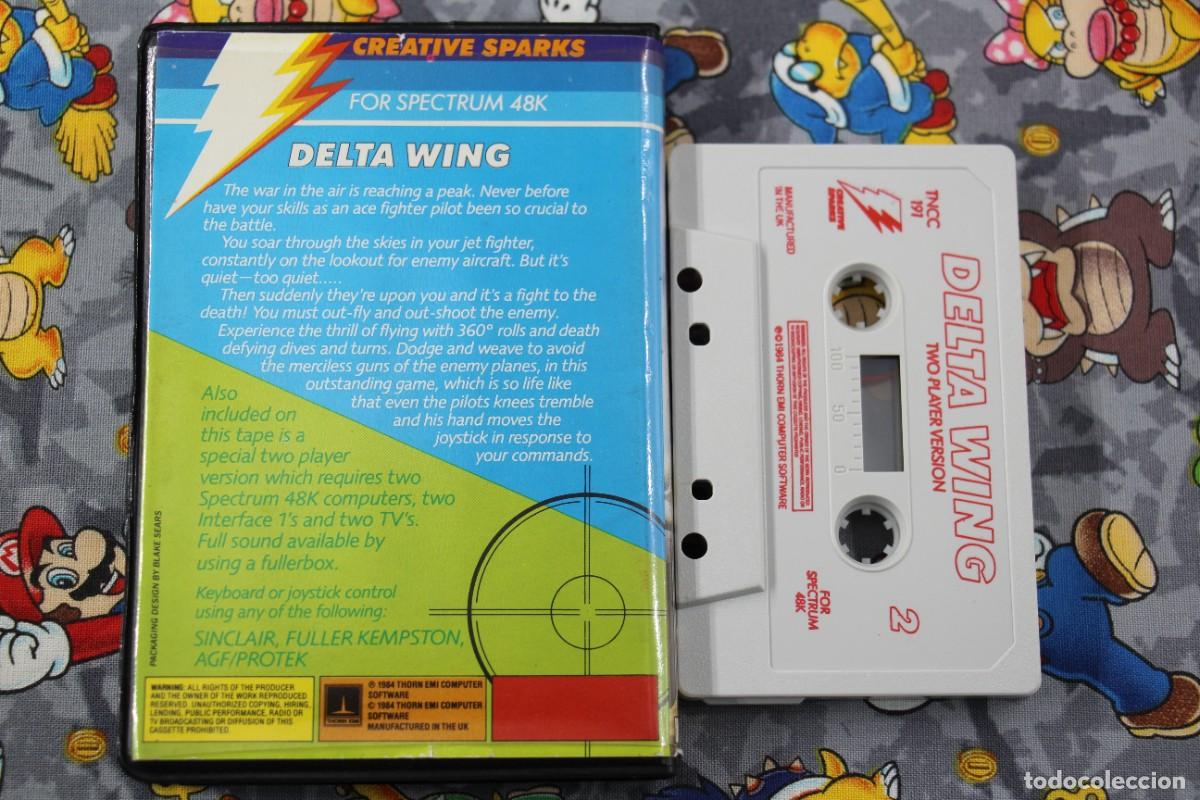 Videojuegos y consolas: SPECTRUM ESTUCHE DELTA WING EN INGLES - Foto 2
