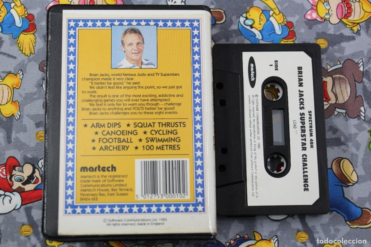 Videojuegos y consolas: SPECTRUM ESTUCHE BRIAN JACKS SUPERSTAR CHALLENGE EN INGLES - Foto 2