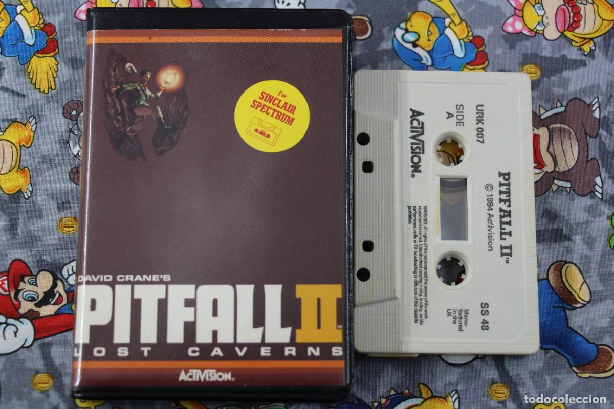 Videojuegos y consolas: SPECTRUM ESTUCHE ACTIVISION PITFALL II LOST CAVERNS EN INGLES - Foto 1