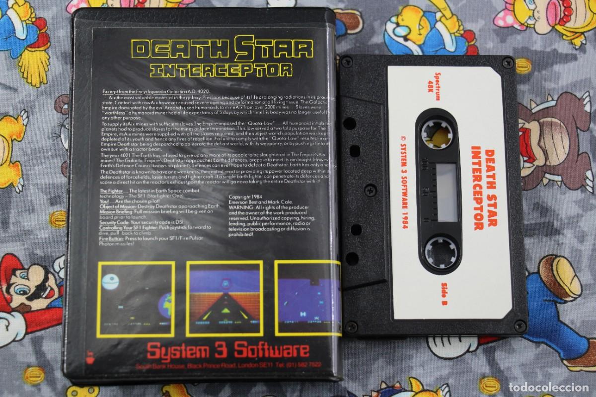 Videojuegos y consolas: SPECTRUM ESTUCHE DEATH STAR INTERCEPTOR EN INGLES - Foto 2