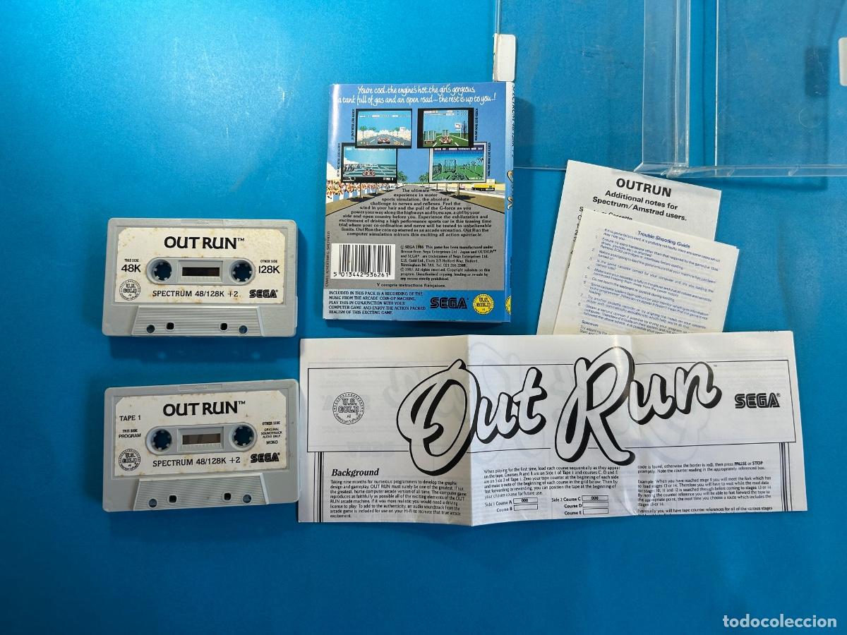 Videojuegos y consolas: OUT RUN JUEGO SPECTRUM - Foto 3
