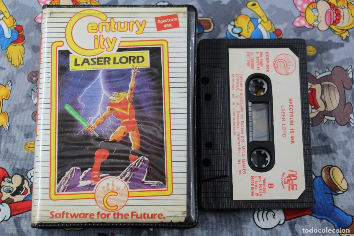 Videojuegos y consolas: SPECTRUM ESTUCHE LASER LORD EN ESPA&Ntilde;OL - Foto 1