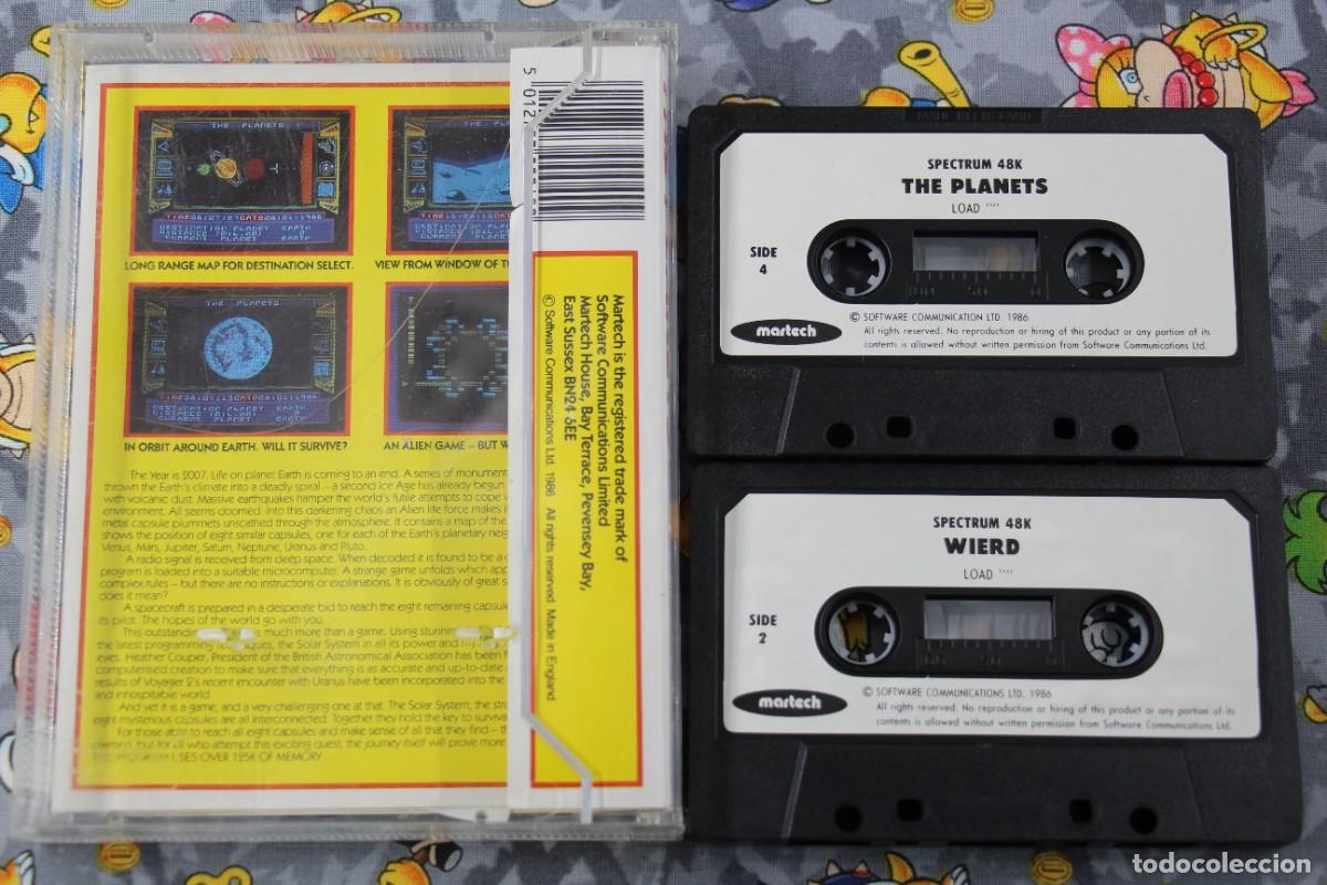 Videojuegos y consolas: SPECTRUM CINTA DOBLE THE PLANETS EN INGLES - Foto 2