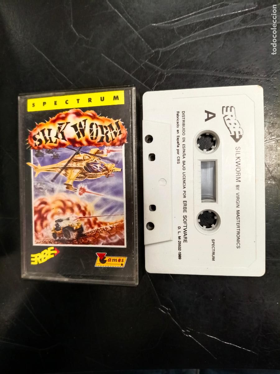 Videojuegos y Consolas: Silk Worm Silkworm - Zx spectrum - ERbe -