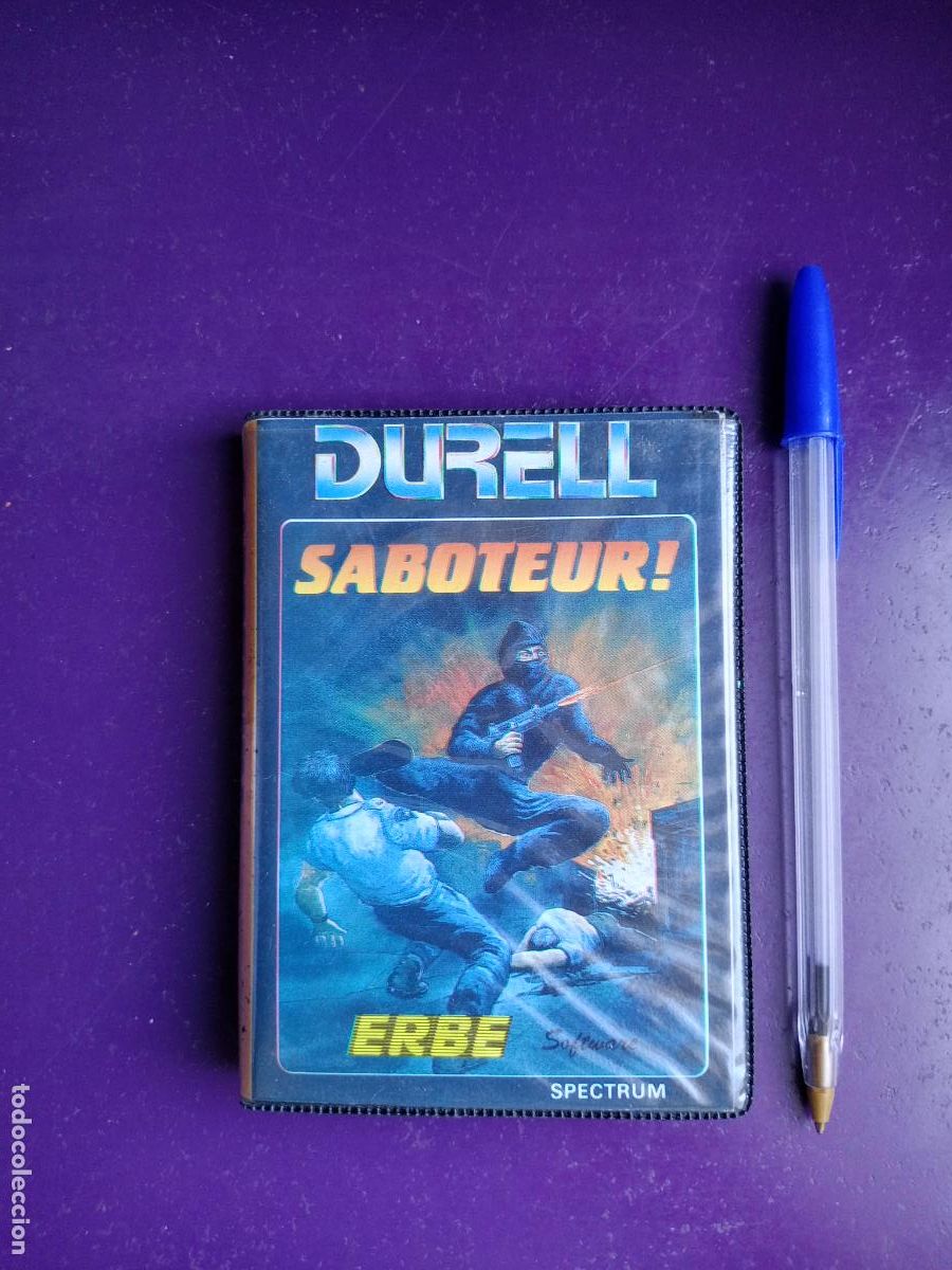 Videojuegos y Consolas: DURELL - SABOTEUR - CASETE VIDEOJUEGO SPECTRUM - ERBE SOFTWARE - SIN ESTRENAR