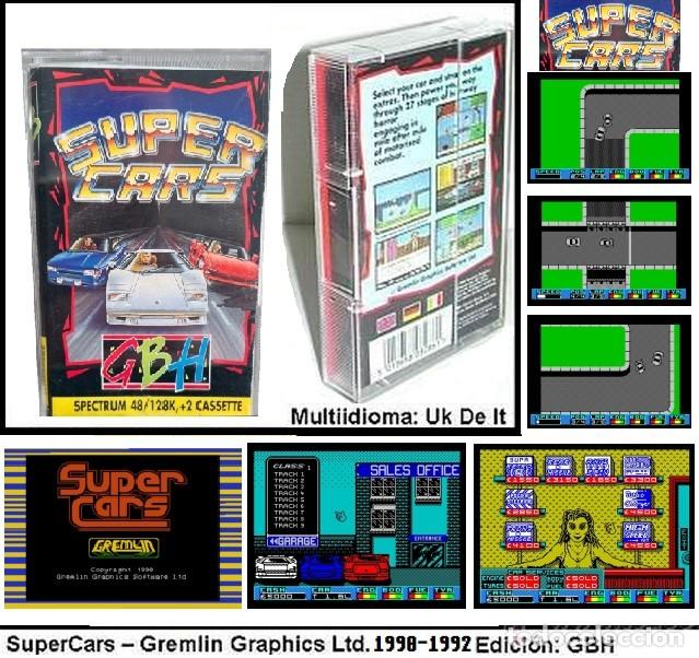 Videojuegos y Consolas: Super Cars [Gremlin Graphics Ltd] 1990-1992 GBH / Magnetic Fields [ZX Spectrum]