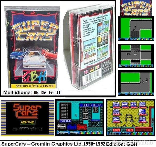 Jeux Vid&eacute;o et Consoles: Super Cars [Gremlin Graphics Ltd] 1990-1992 GBH / Magnetic Fields [ZX Spectrum]