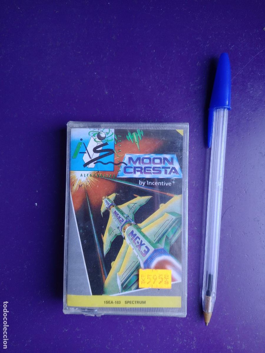 Videojuegos y Consolas: MOON CRESTA - SPECTRUM - VIDEOJUEGO VINTAGE - CASETE SYSTEM 4 PRECINTADO
