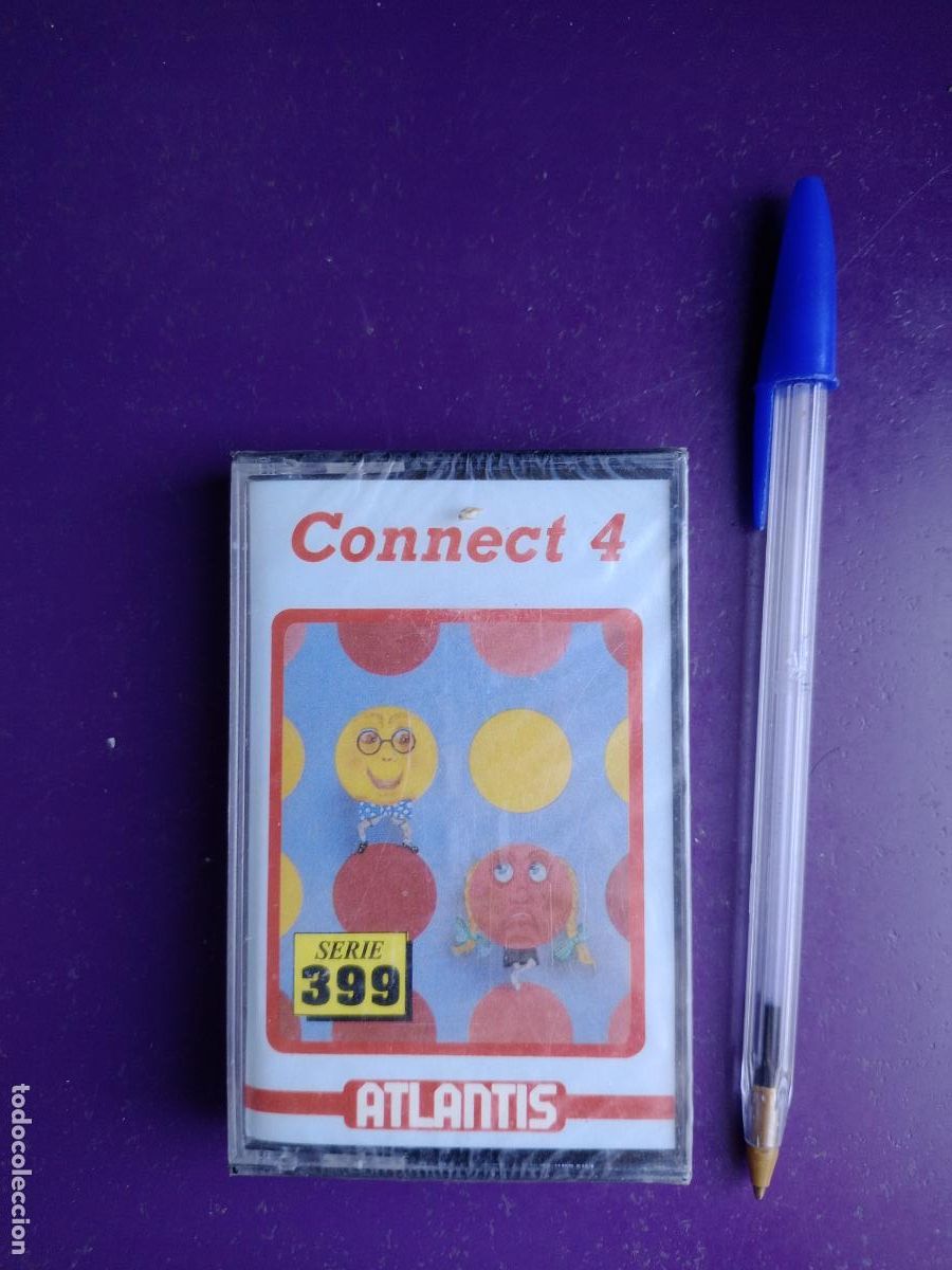Videojuegos y Consolas: CONNECT 4 - SPECTRUM 48K - VIDEOJUEGO VINTAGE - CASETE COBRA ATLANTIS PRECINTADO