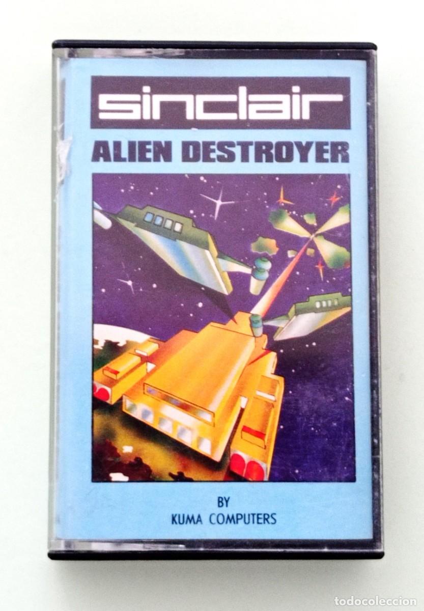 Videojuegos y consolas: SPECTRUM 48K - ALIEN DESTROYER (SINCLAIR - KUMA COMPUTERS, 1982) - Foto 2
