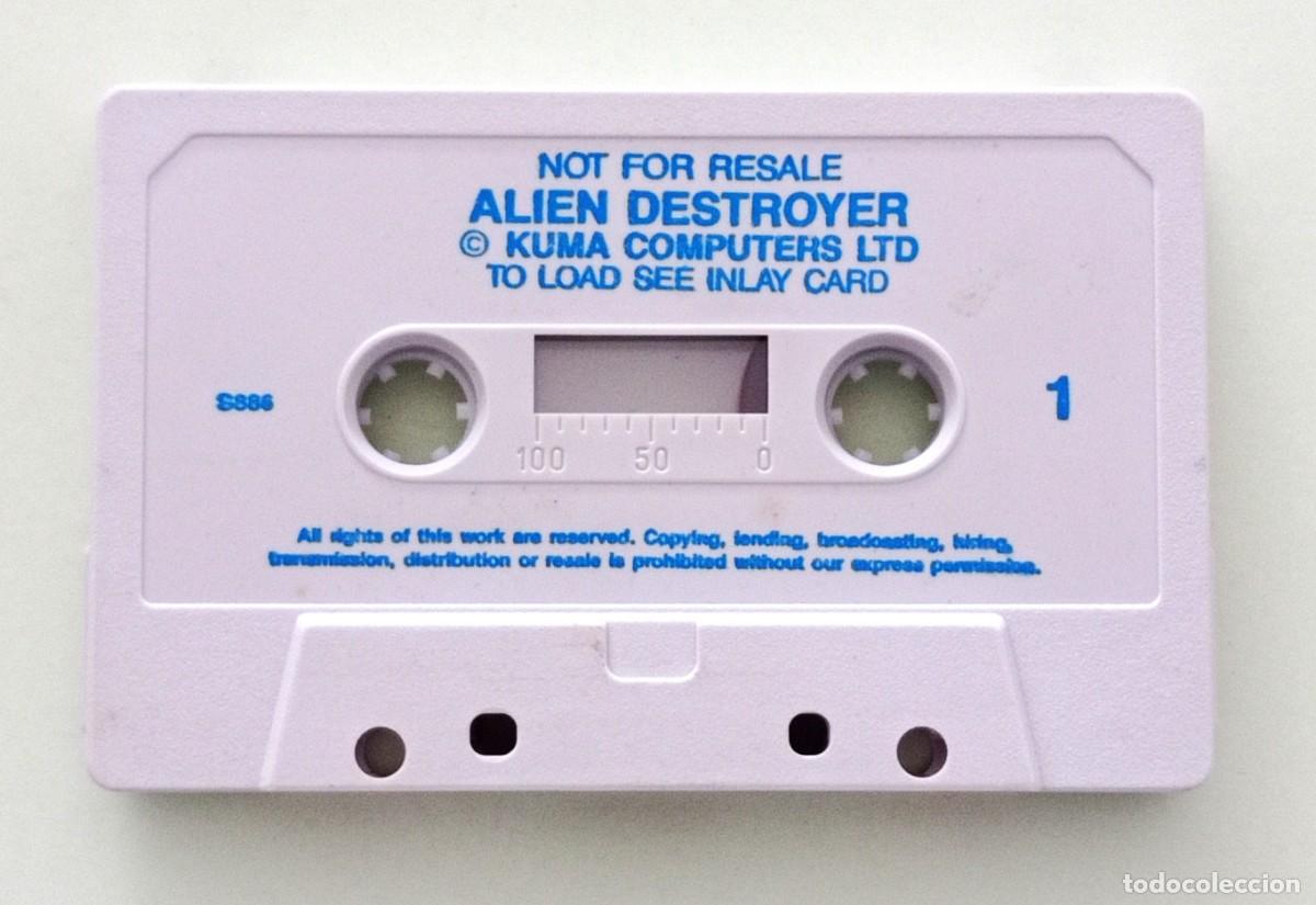 Videojuegos y consolas: SPECTRUM 48K - ALIEN DESTROYER (SINCLAIR - KUMA COMPUTERS, 1982) - Foto 6