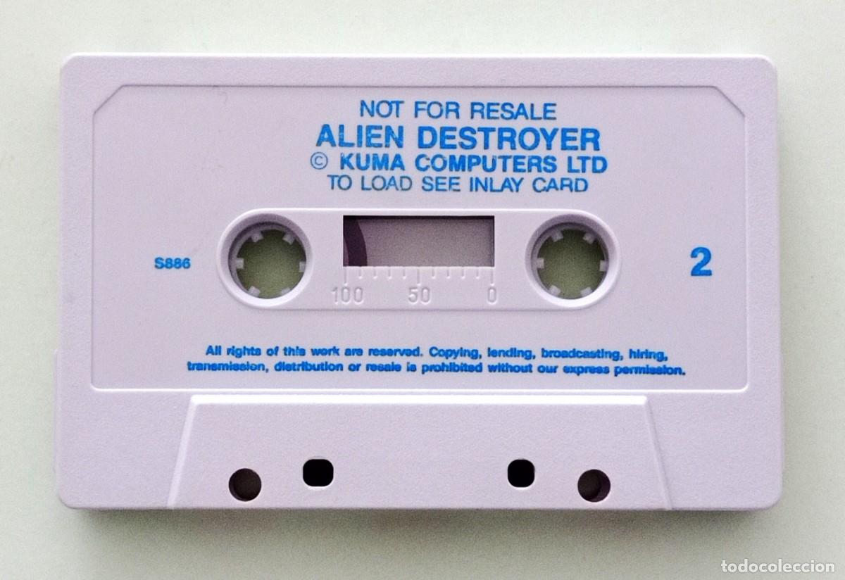 Videojuegos y consolas: SPECTRUM 48K - ALIEN DESTROYER (SINCLAIR - KUMA COMPUTERS, 1982) - Foto 7