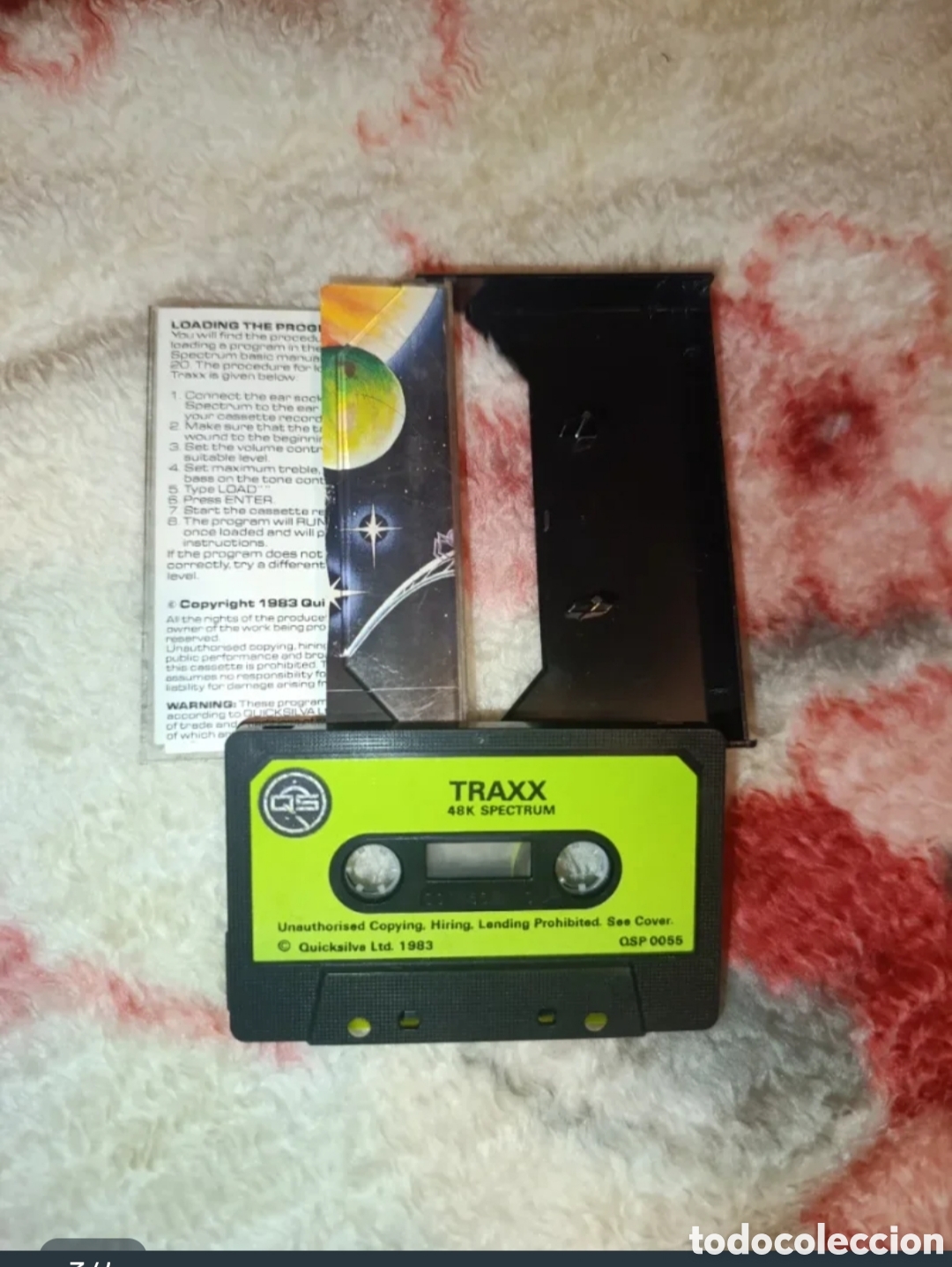 Videojuegos y consolas: TRAXX Spectrum 48K - Quicksilva 1983 - Foto 3