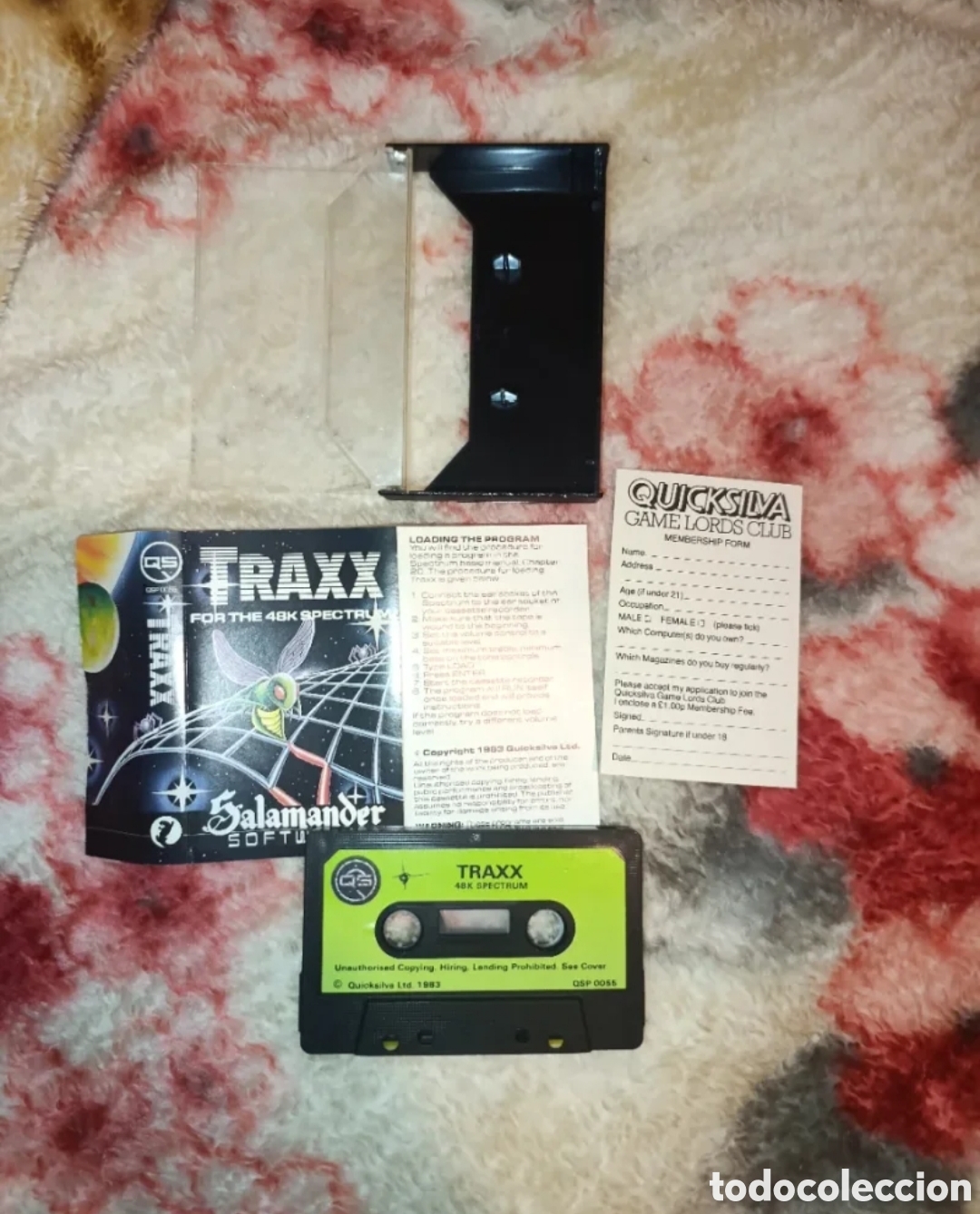 Videojuegos y consolas: TRAXX Spectrum 48K - Quicksilva 1983 - Foto 4