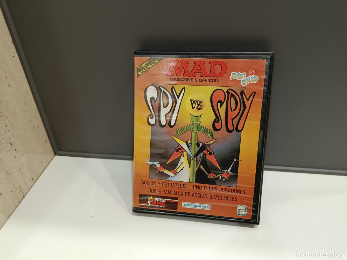 Videojuegos y Consolas: SPY VS SPY - JUEGO SPECTRUM CASSETTE CAJA GRANDE - ZAFIRO ZAFI CHIP 1985 - COMPLETO - MUY RARO ASI