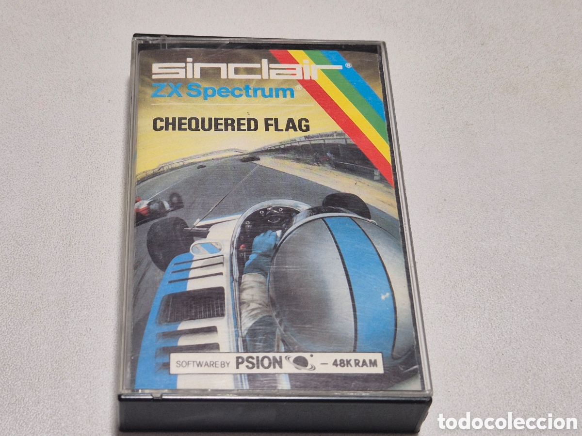 Videojuegos y consolas: Chequered Flag . Sinclair Zx Spectrum - Foto 1