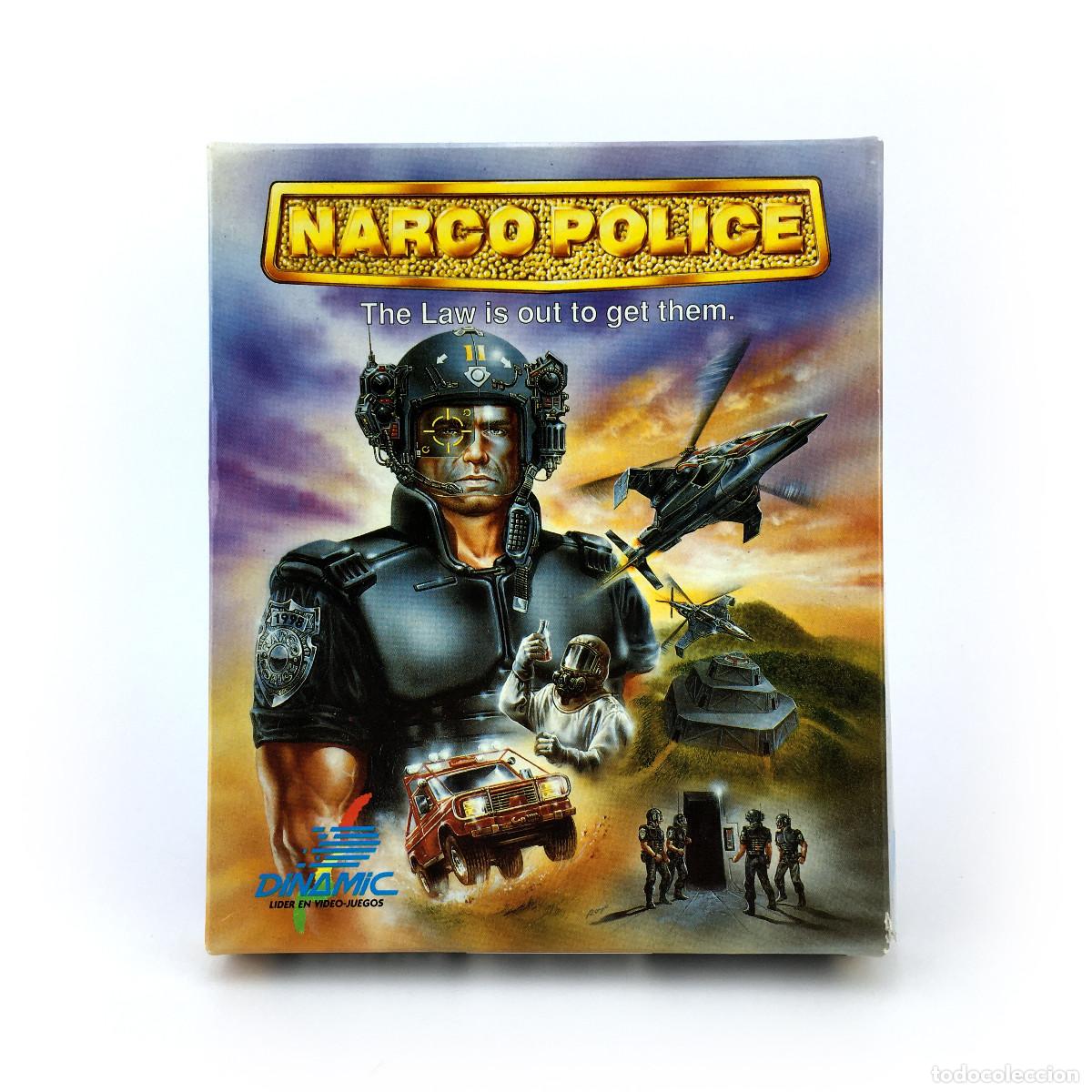 Videojuegos y Consolas: NARCO POLICE DINAMIC SOFTWARE 1991 LUIS ROYO SIGLO XXI DROGA COP DISKETTE SINCLAIR SPECTRUM +3 DISCO