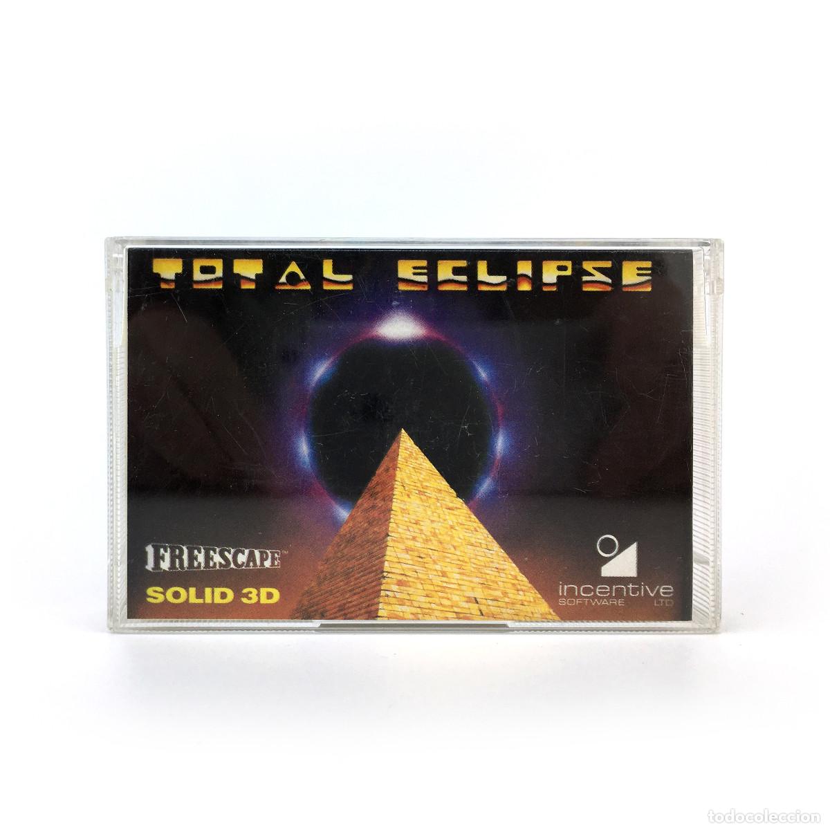 Videojuegos y Consolas: TOTAL ECLIPSE COMPLETO SYSTEM 4 ESPA&Ntilde;A INCENTIVE SOFTWARE FREESCAPE 1988 SINCLAIR SPECTRUM CASSETTE